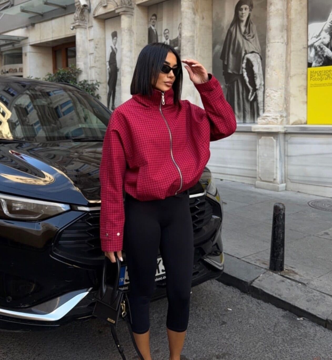 Bomber vichy vermelho